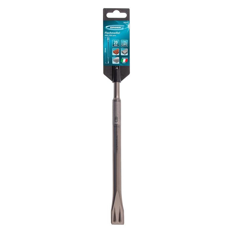 Зубило плоское 20 х 250 мм, Pro, SDS Plus Gross (70318)