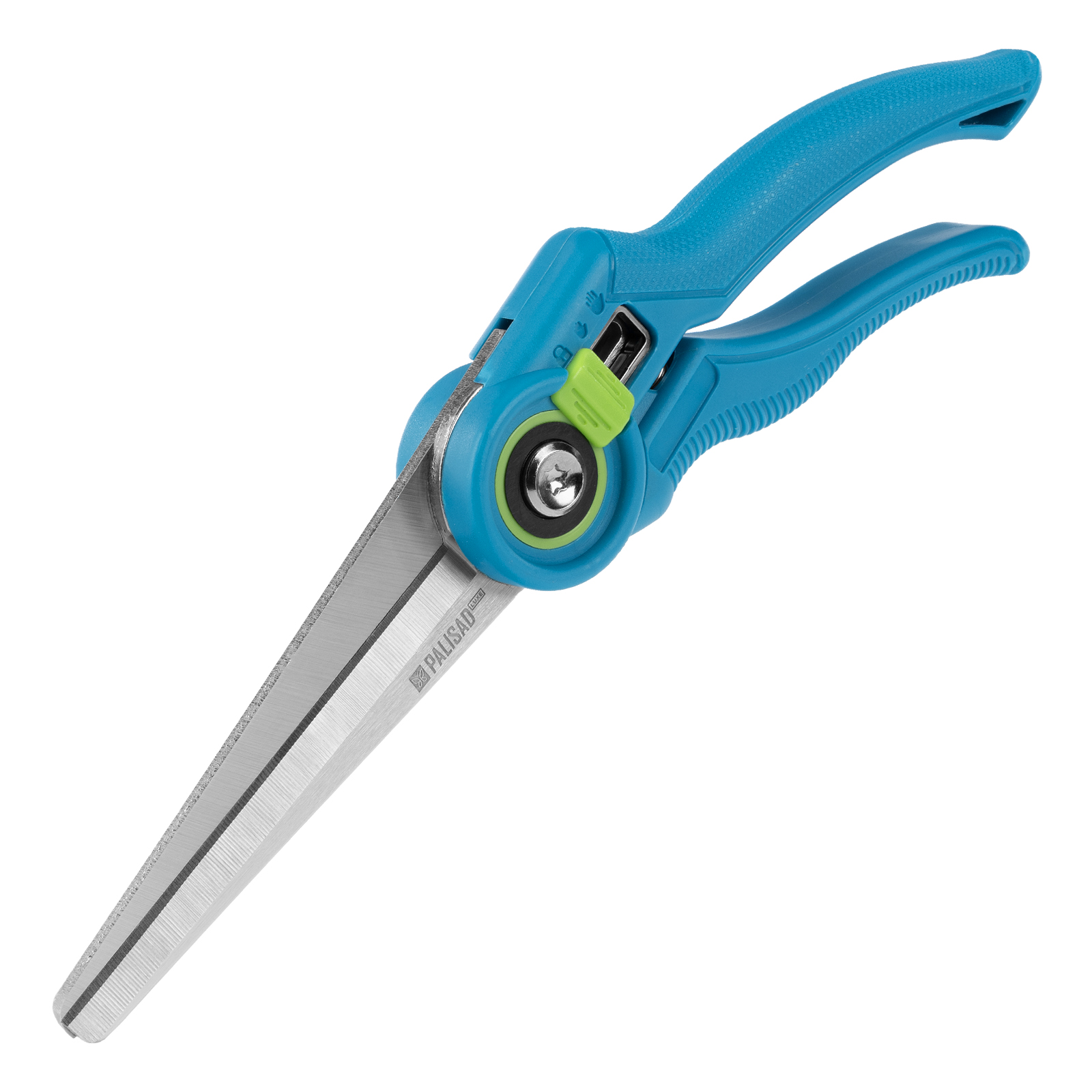 Секатор цветочный, удлиненный, 275 мм, регулировка захвата, пластиковые рукоятки, LUXE Palisad (60459)