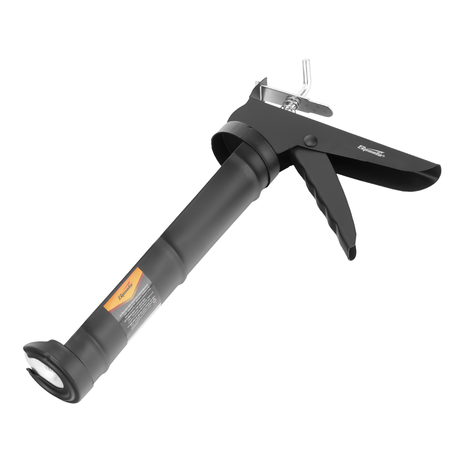 Пистолет для герметика, 310 мл, "полуоткрытый", круглый шток 7 мм, утолщенные стенки Sparta (886365)