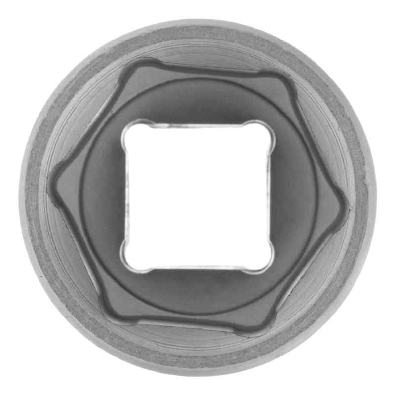 Головка торцевая, 23 мм, шестигранная, CrV, под квадрат 1/2, хромированная Matrix (13123)