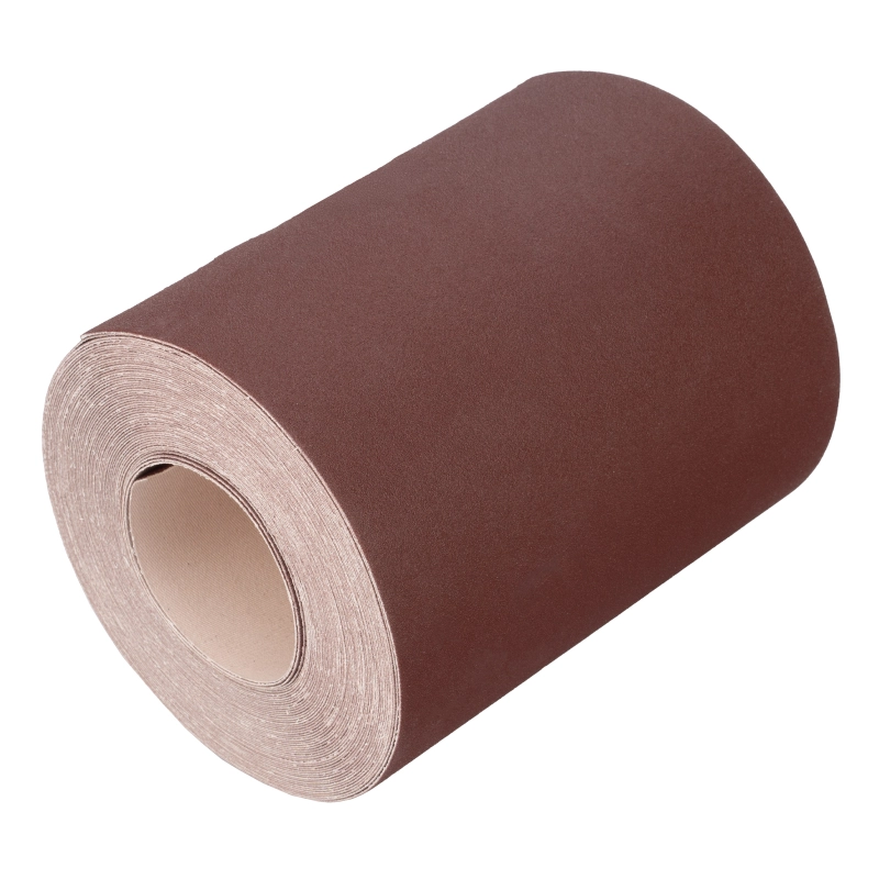 Шкурка на тканевой основе, KK18X W, зернистость 12Н(P 100) бобина 200 мм х 20 м, водостойкая, "БАЗ" (75257)