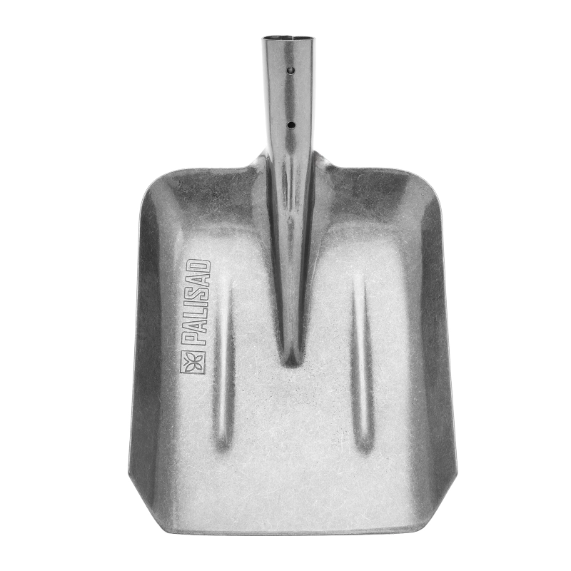 Лопата совковая, 230х275, ребра жесткости, рессорная сталь, 0,9 кг, без черенка, LUXE// Palisad (61325)