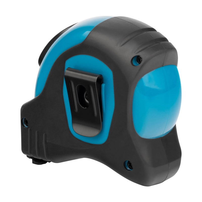 Рулетка "Schlagfest",10 м x 25 мм,магнитный обрезиненный зацеп,двусторонняя шкала,автоматическая фиксация Gross (31115)