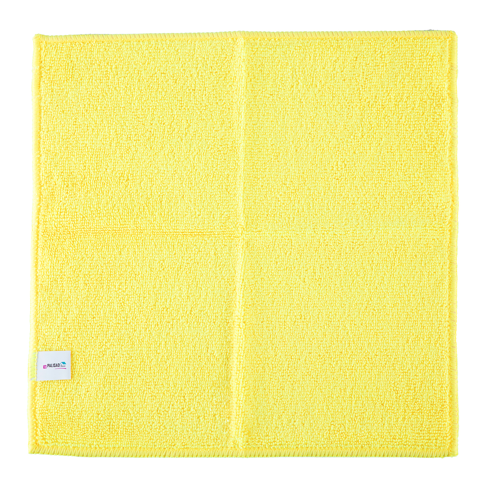 Салфетка универсальная из микрофибры 300 x 300 мм, желтая, Home Palisad (923035)
