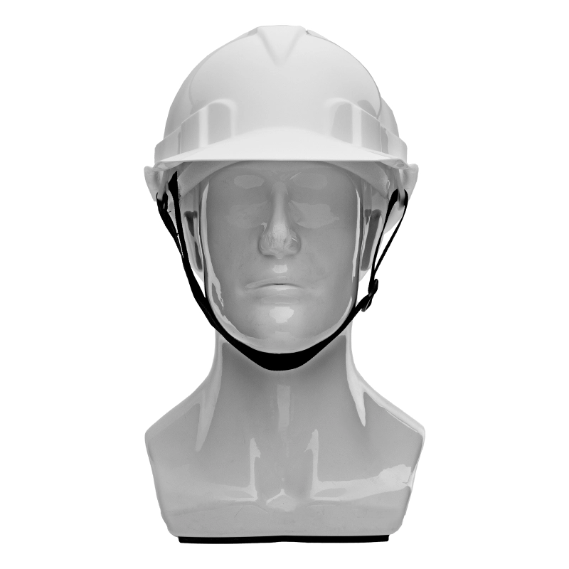 Каска защитная из ударопрочной пластмассы, белая Сибртех (89114)