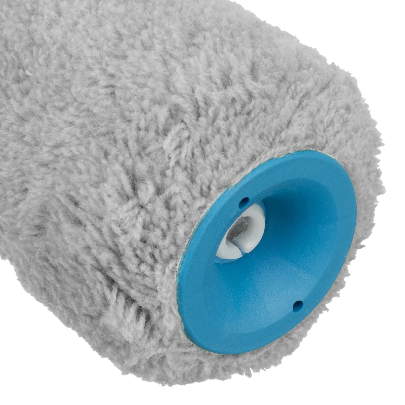 Валик для фасадных работ синтетический с двухкомпонентной ручкой, 180 мм, ворс 18 мм, D 48 мм, D ручки 6 мм, полиакрил Matrix (80654)