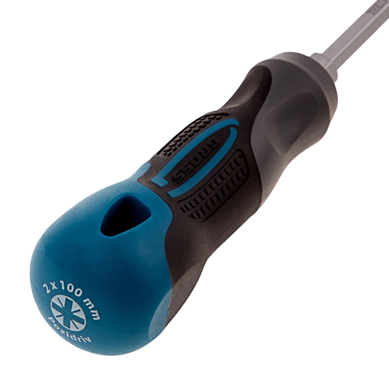 Отвертка PZ2 x 100 мм, S2, трехкомпонентная ручка Gross (12159)