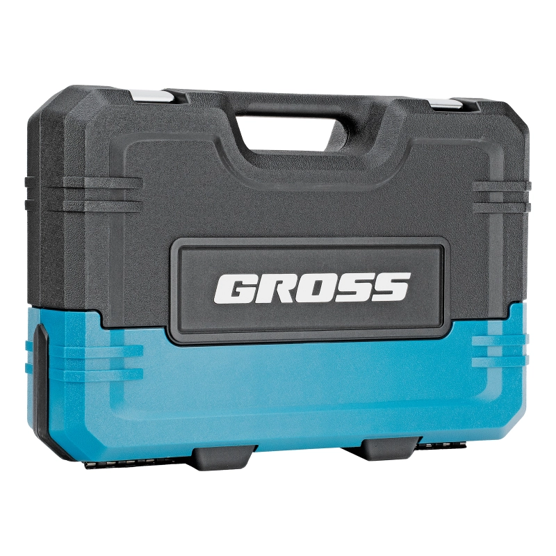Набор инструментов, 1/4", 1/2", CrV, 120 зубьев, 78 предметов Gross (14148)