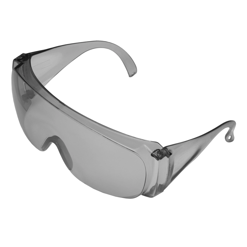 Очки защитные открытого типа, затемненные, ударопрочный поликарбонат Сибртех (89156)