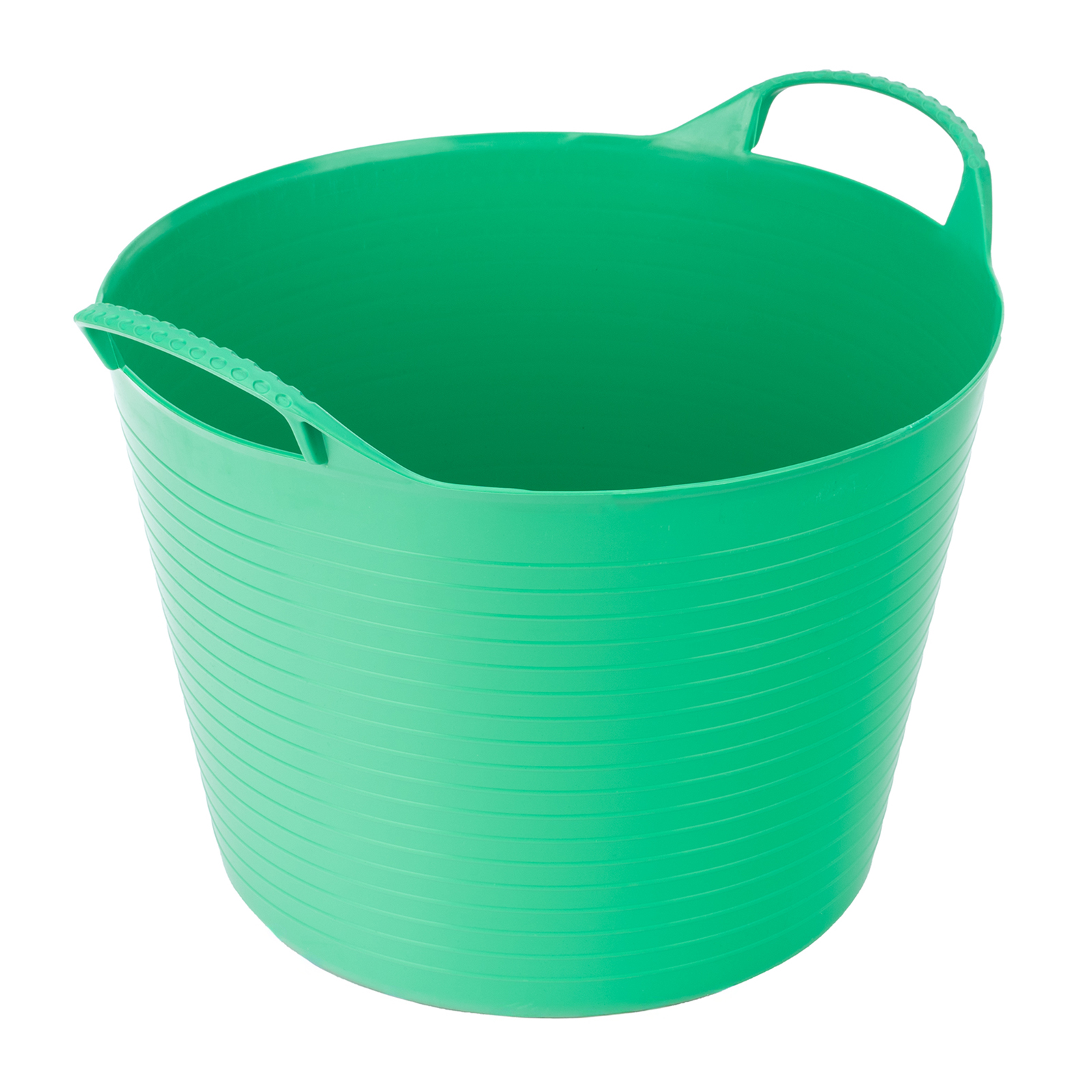 Ведро гибкое сверхпрочное, 28 л, зеленое, Сибртех (67512)