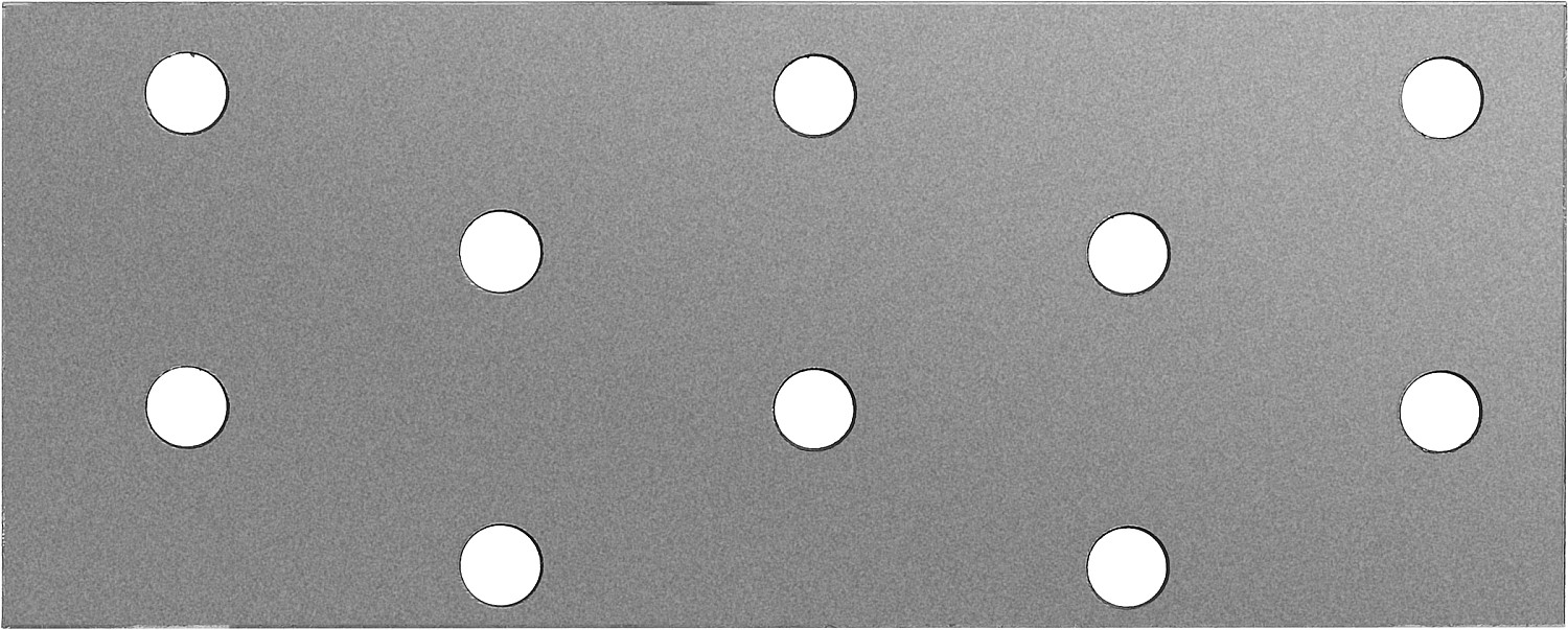 ЗУБР ПС-2.0, 40 x 100 x 2 мм, цинк, соединительная пластина (310256-040-100)