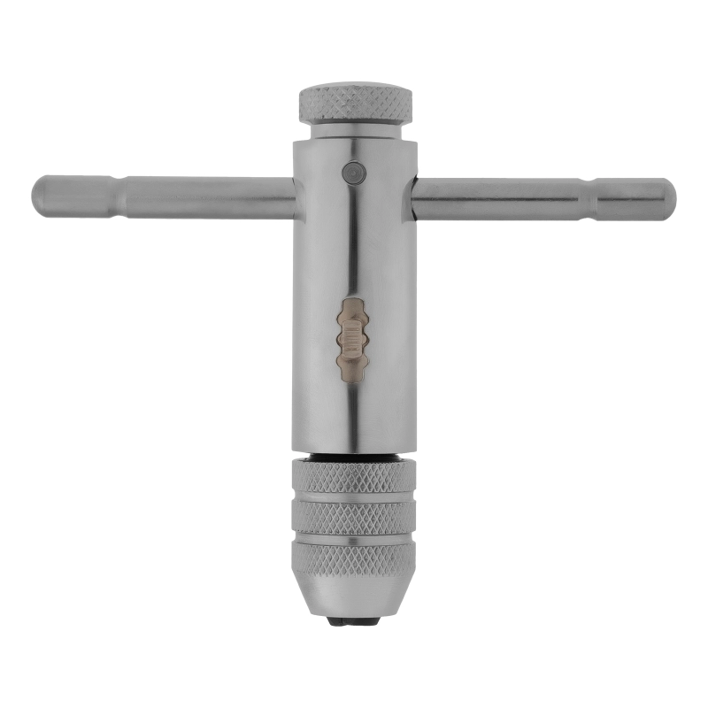 Вороток для метчиков М3-М8, хромированный, с трещоткой Matrix (76905)