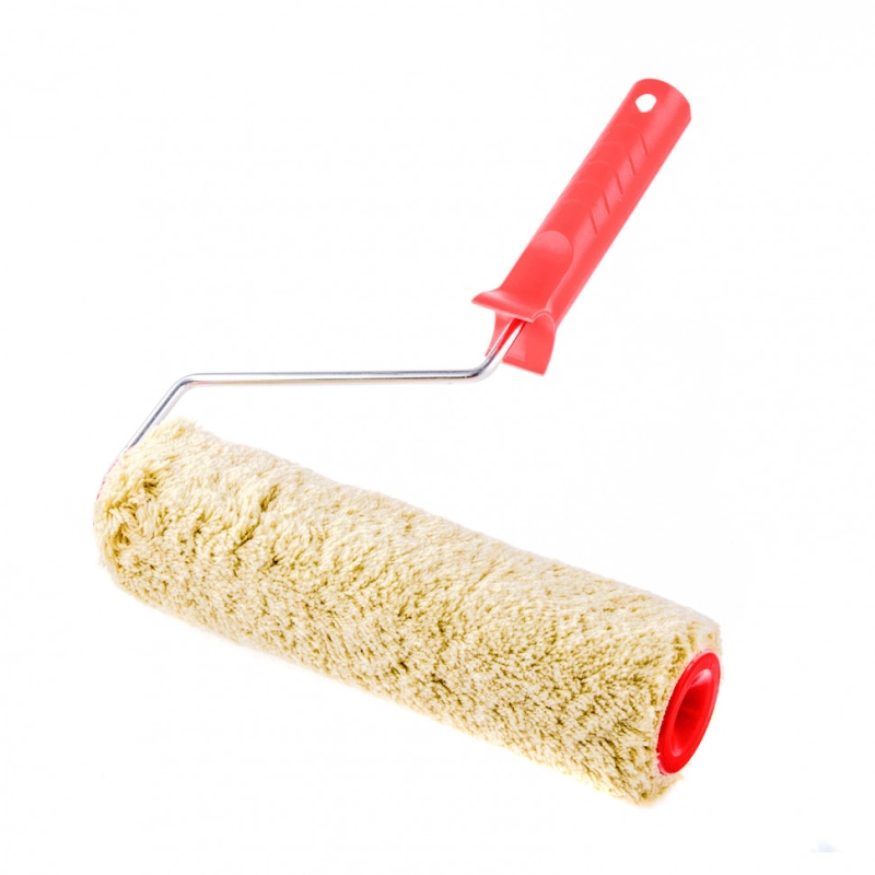 Валик для фасадных работ синтетический Pro, 250 мм, ворс 18 мм, D 48 мм, D ручки 6 мм, полиакрил MTX (81318)