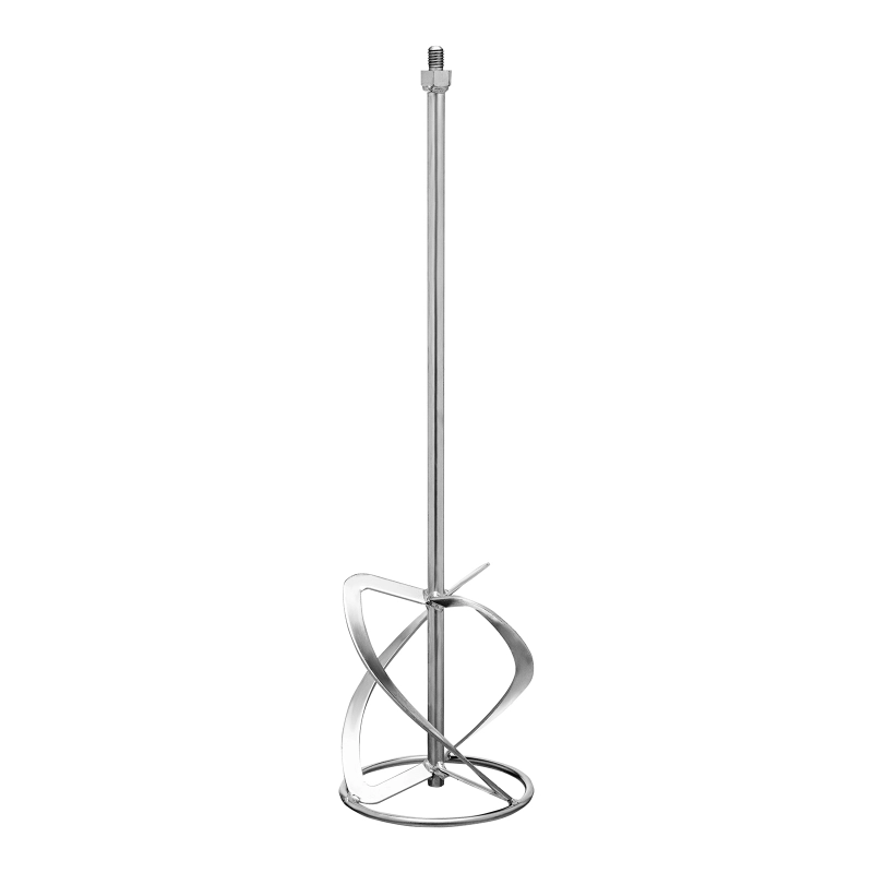 Насадка для миксера, для легких растворов, 160 х 590 мм, оцинкованная, хвостовик резьба М14 Сибртех (848997)