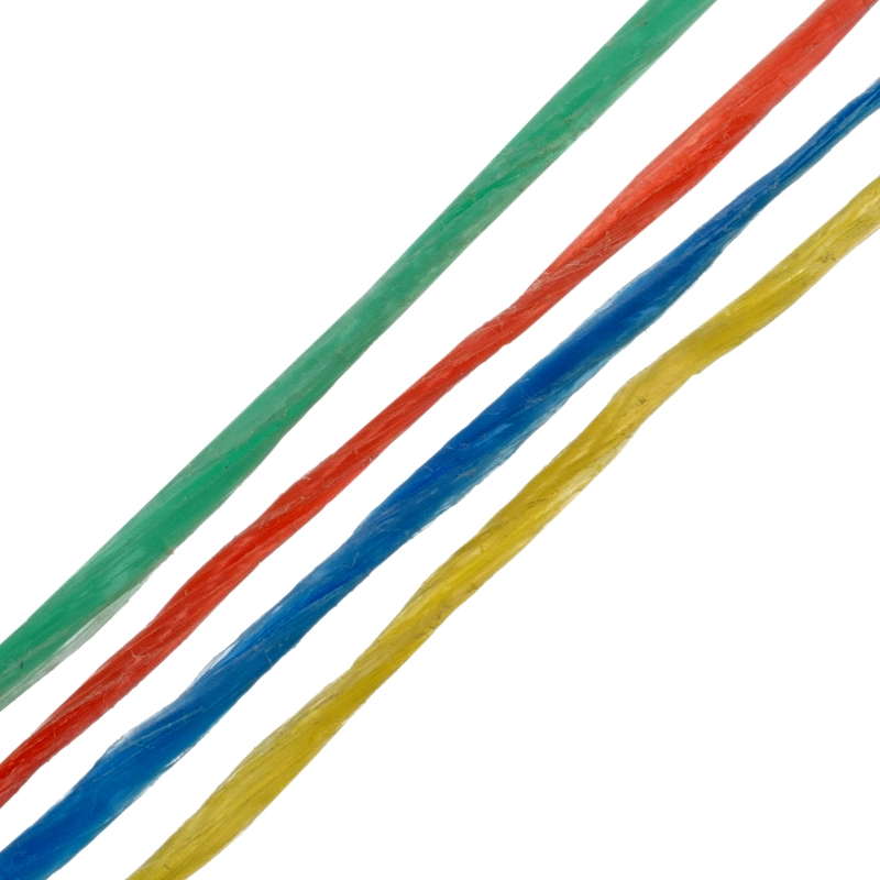 Набор шпагатов полипропиленовых, 6 шт, 2 мм, L 60 м, MIX цветов, Сибртех (93884)