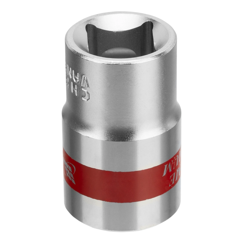 Головка торцевая, 17 мм, шестигранная, CrV, под квадрат 1/2, хромированная Matrix (13117)