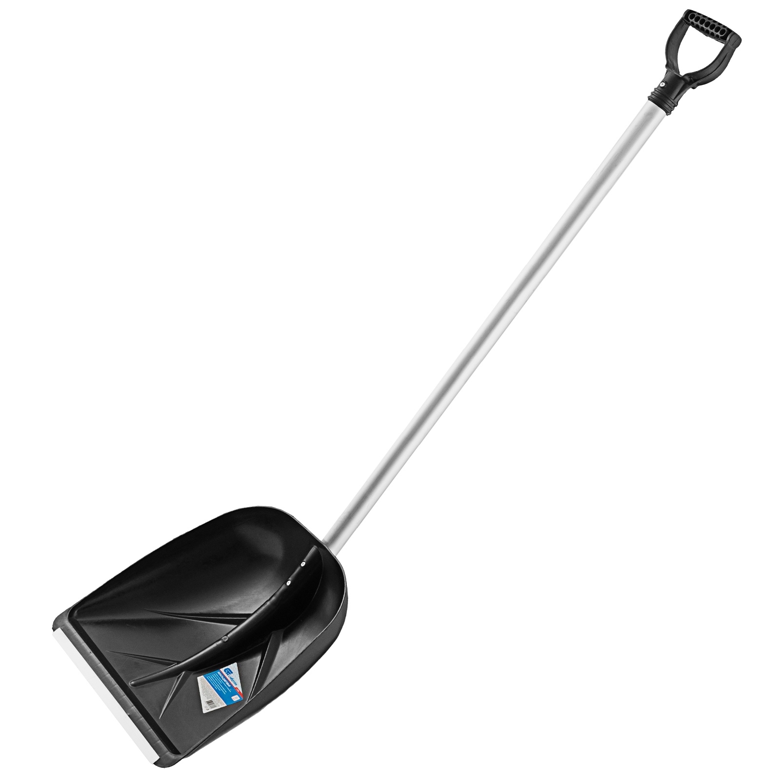 Лопата снеговая, 400 х 380 мм, алюминиевый черенок, Сибртех (61504)