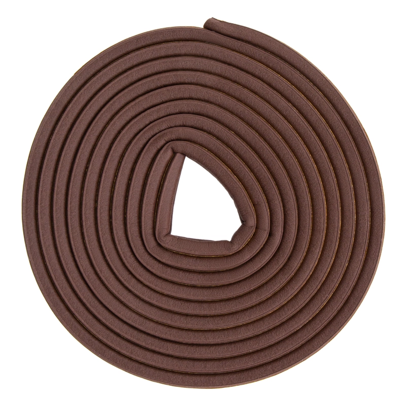 Уплотнитель резиновый, 6 м, профиль "P", коричневый Сибртех (88918)