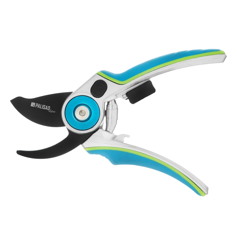 Секатор прямого реза, 210 мм, регулировка захвата, алюминиевые рукоятки, Luxe, Palisad (60474)