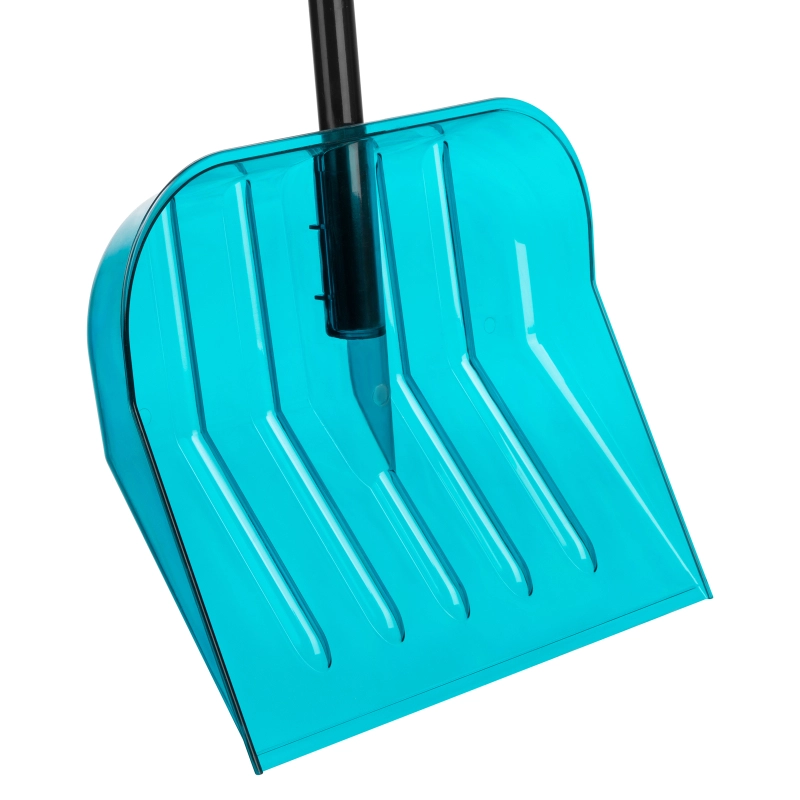 Лопата для уборки снега поликарбонат, 460 x 400 x 1430 мм, алюминиевый черенок, Luxe, Palisad (61636)