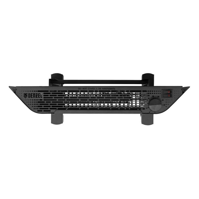 Конвектор электрический XCE-1000 B, 230 В, 1000 Вт, X-образный нагреватель Denzel (98127)