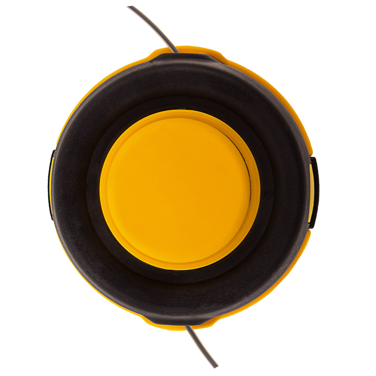 Катушка универсальная триммерная, гайка М10 х 1.25, М8, М12, винт М8-М10, левая резьба, шаг 1.5 мм Denzel (96314)