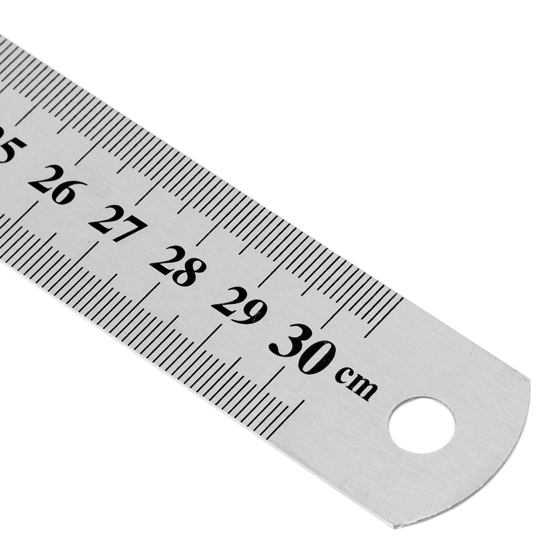 Линейка измерительная, 300 мм, металлическая Sparta (305065)