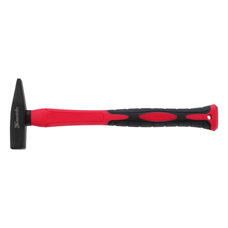 Молоток слесарный optimal, 300 г, фибергласовая обрезиненная рукоятка, квадратный боек Matrix (10367)