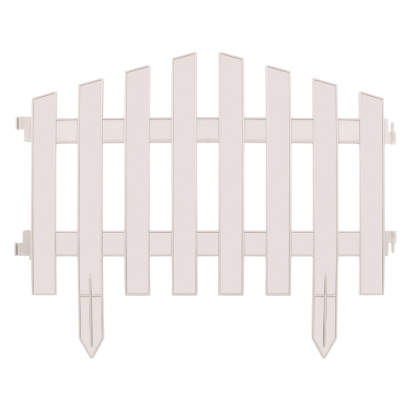 Забор декоративный "Марокко", 28 х 300 см, белый, Palisad (65035)