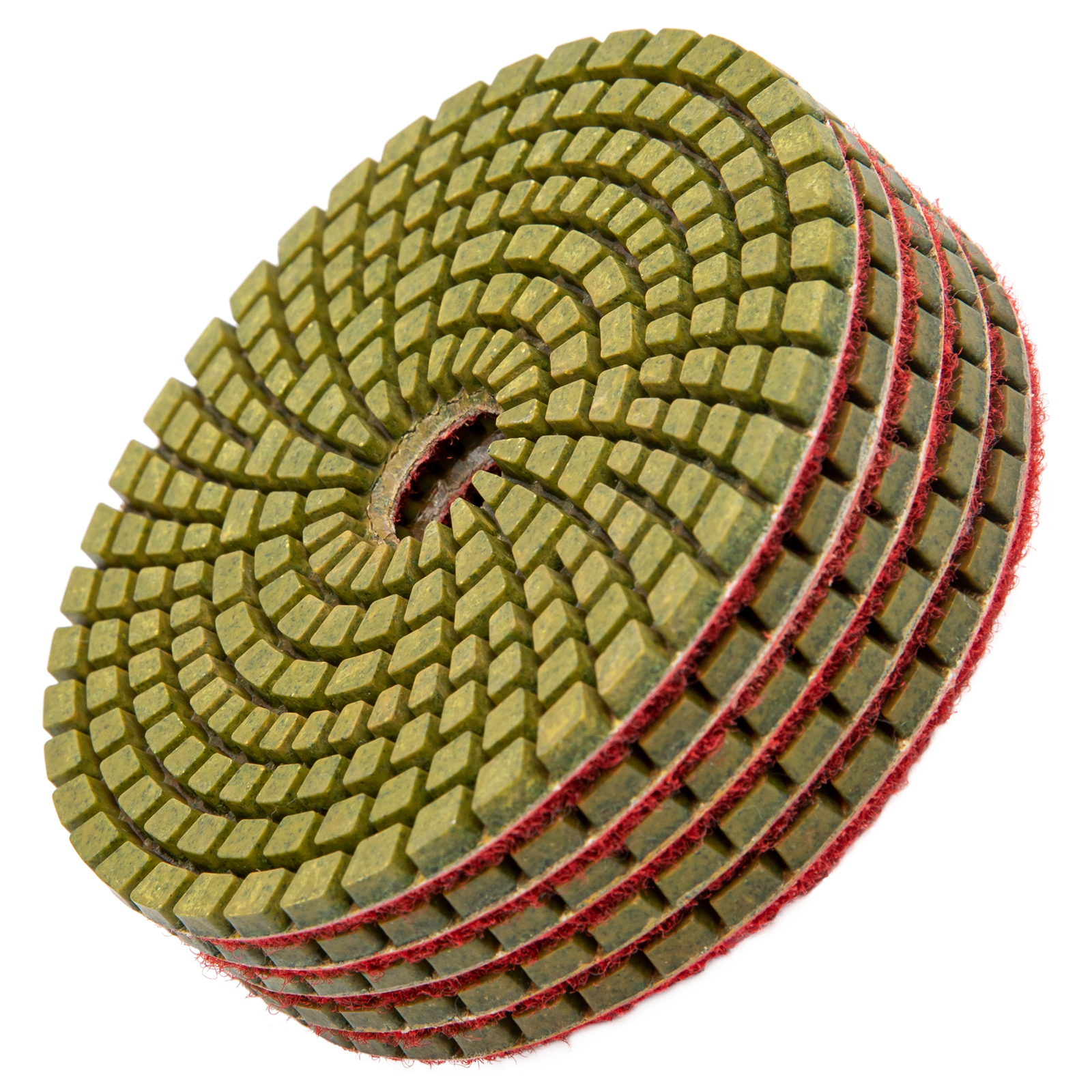 Алмазный гибкий шлифовальный круг ,100 мм, P50, мокрое шлифование, 5 шт. Matrix (73507)