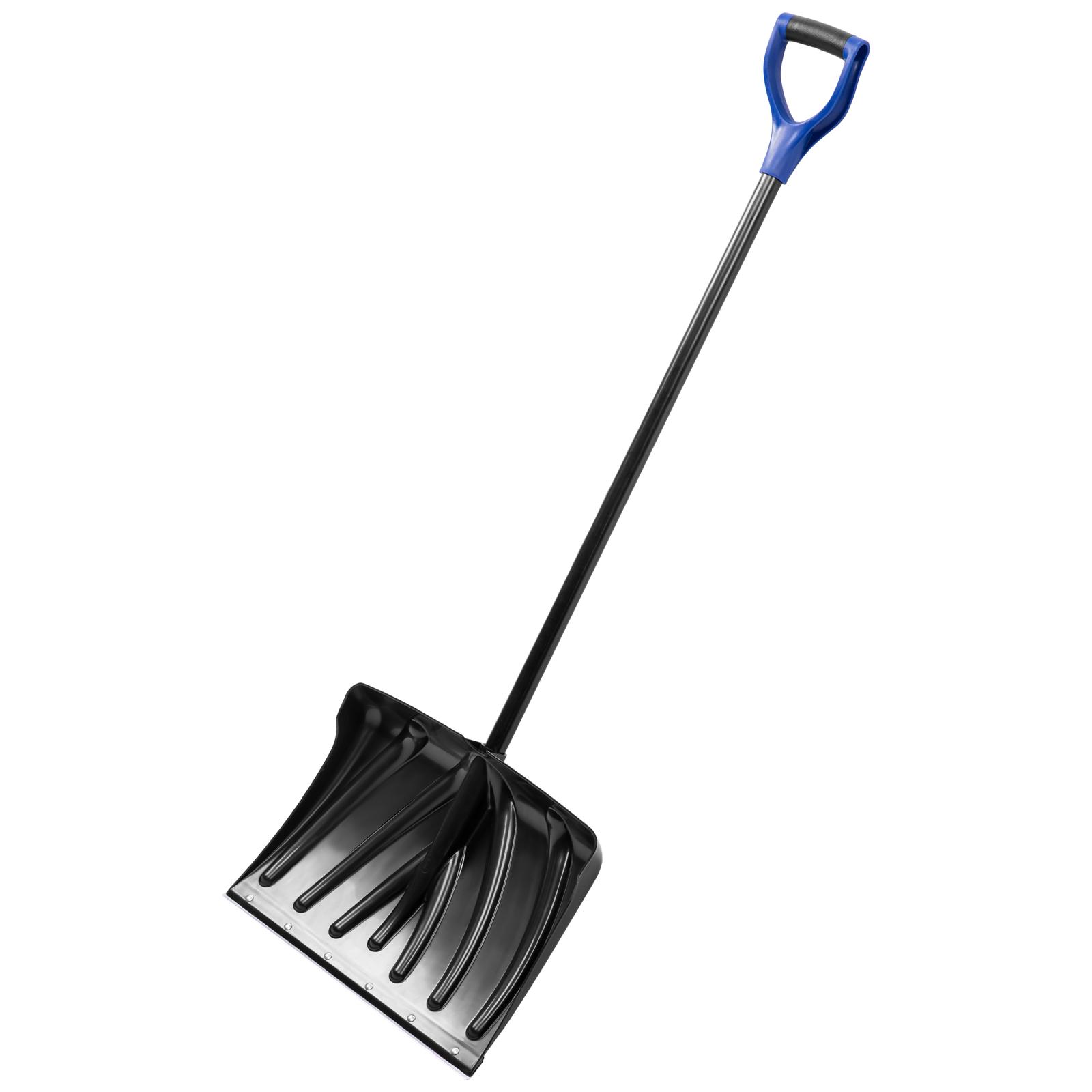 Лопата для уборки снега пластиковая, 460 х 335 х 1300 мм, металлопластиковый черенок, Palisad (61591)