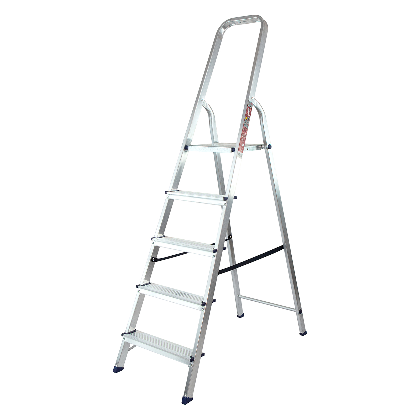 Стремянка усиленная, 5 ступеней, алюминиевая, MTX (9771477)