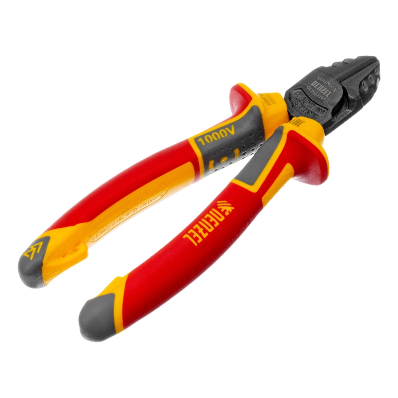 Бокорезы, диэлектрические рукоятки, до 1000 В, трехкомпонентные рукоятки, 160 мм Denzel (17788)