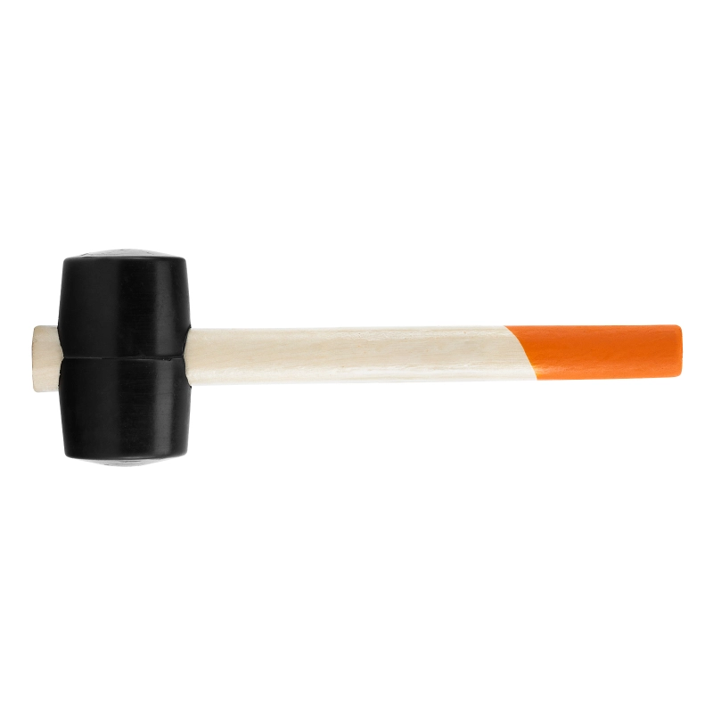 Киянка резиновая, 340 г, черная резина, деревянная рукоятка Sparta (111405)