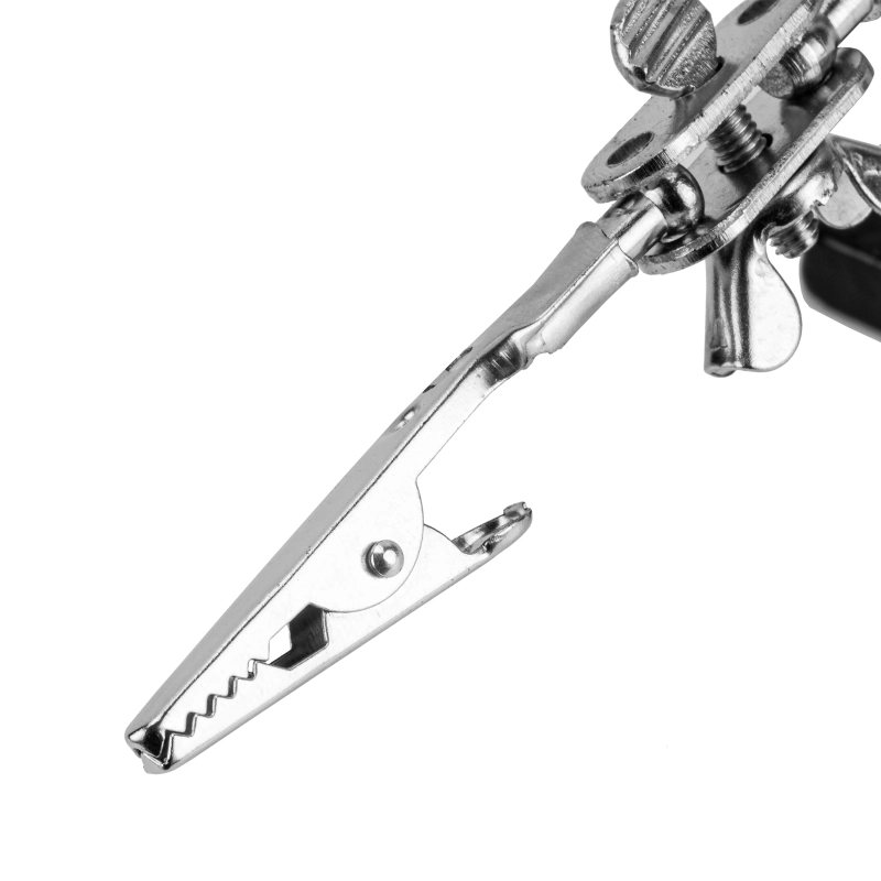 Зажим для пайки "Третья рука" с лупой Sparta (914605)