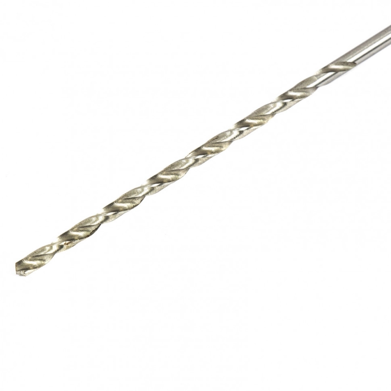 Сверло спиральное по металлу, 2.5 х 95 мм Р6М5, удлиненное, 2 шт Барс (718025)