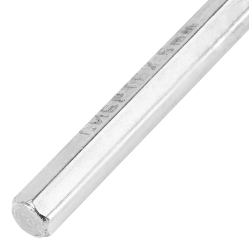 Ключ имбусовый HEX, 5 мм, 45x, закаленный, никель Сибртех (12330)