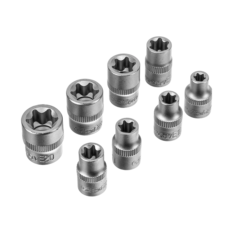 Набор инструментов, 1/2", 3/8", 1/4", пластиковый кейс 160 предм. Сибртех (14172)