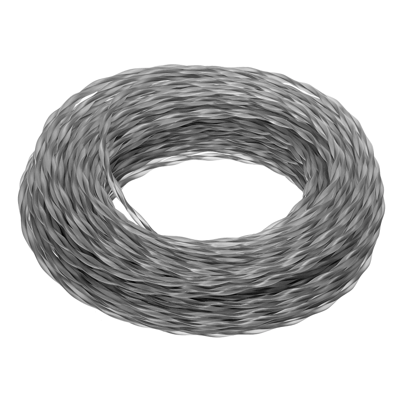 Леска для триммера двухкомпонентная эллипс, 2,0мм х 15м, блистер EXTRA CORD, Denzel (96247)