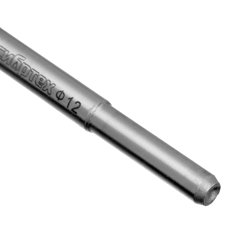 Сверло Форстнера по дереву, 12 мм, цилиндрический хвостовик Сибртех (704812)