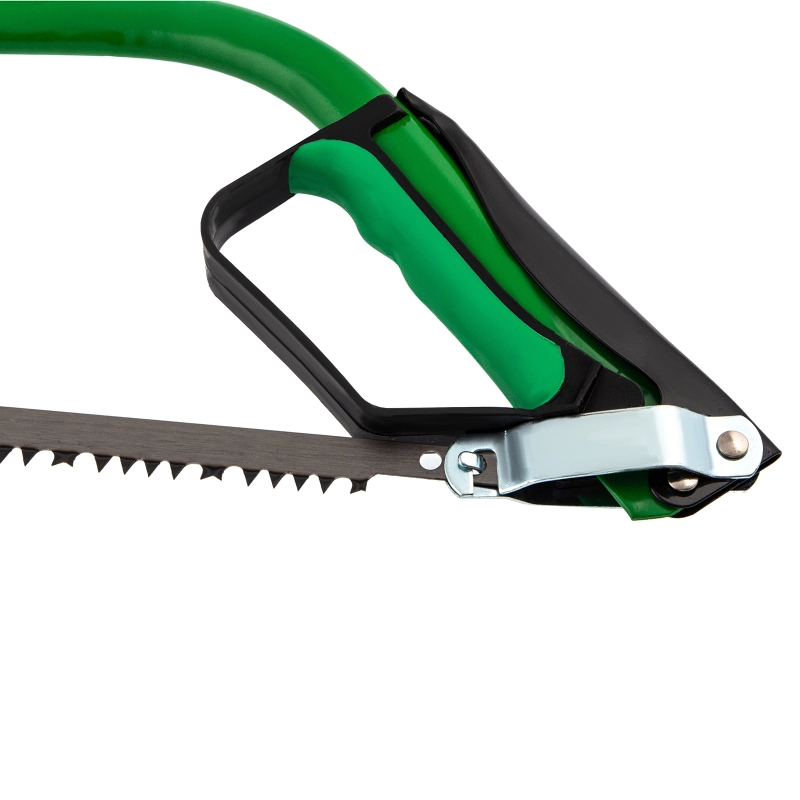 Пила лучковая, 530 мм рабочая часть, двухкомпонентная рукоятка, защитная кулиса, Palisad (60420)