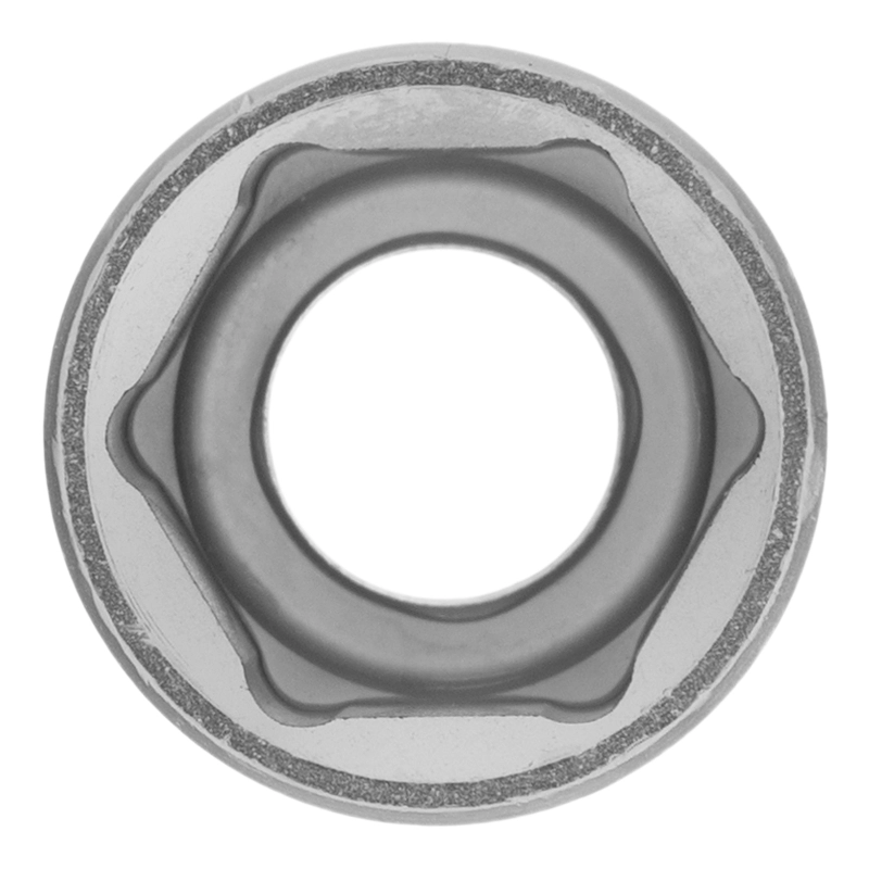 Головка торцевая, 17 мм, шестигранная, CrV, под квадрат 1/2, хромированная Matrix (13117)