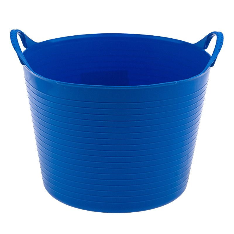 Ведро гибкое сверхпрочное, 14 л, синее, Сибртех (67503)