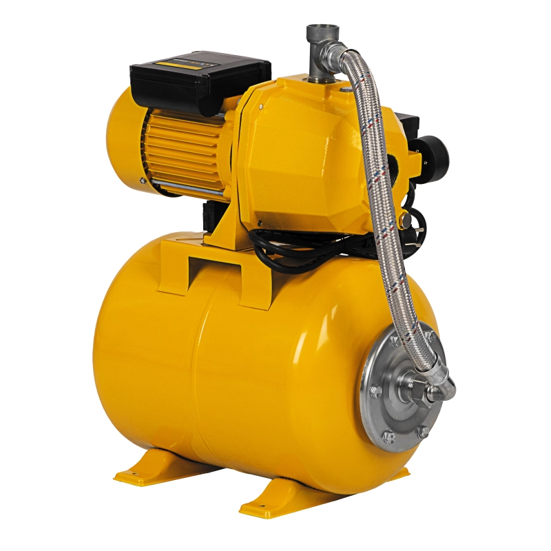 Насосная станция эжекторная PSD800C, 800 Вт, 2400 л/ч, ресивер 24 л, всасывание 20 м Denzel (97212)