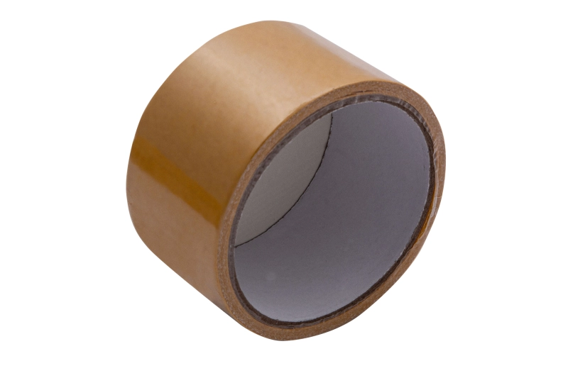 Лента клейкая двусторонняя, 50 мм х 5 м, на тканевой основе Сибртех (887115)