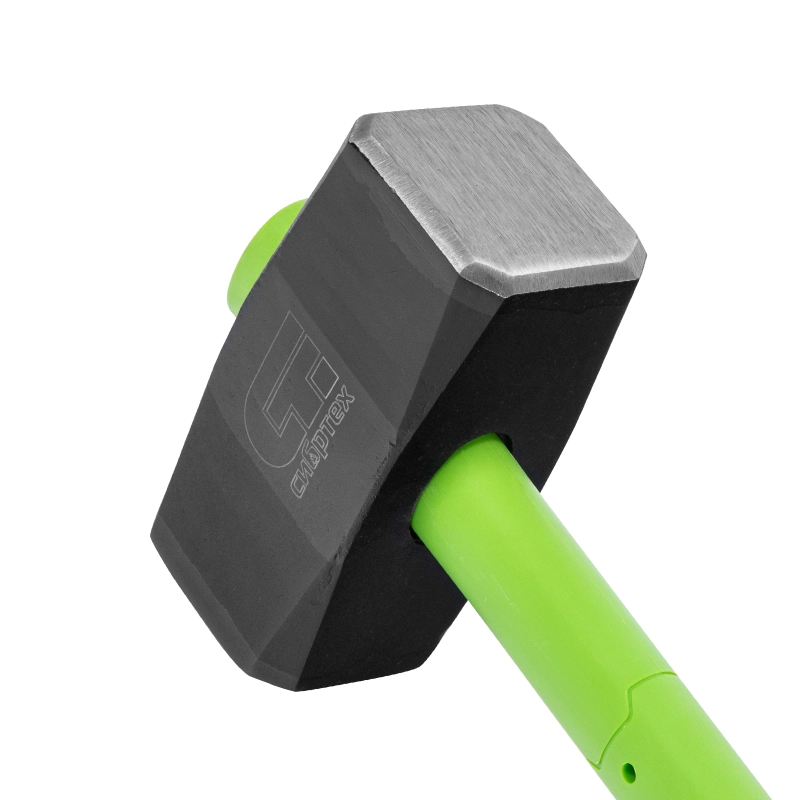 Кувалда, 8000 г, фибергласовая обрезиненная рукоятка// Сибртех (10899)