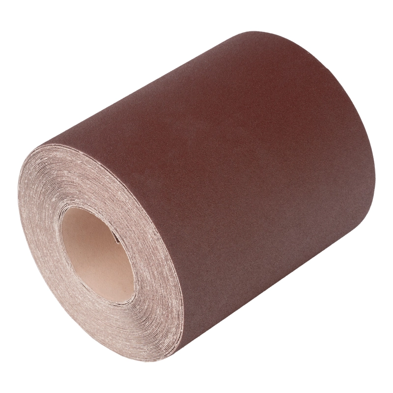 Шкурка на тканевой основе, KK18X W, зернистость 16Н(Р 80) бобина 200 мм х 20 м, водостойкая, "БАЗ" (75256)