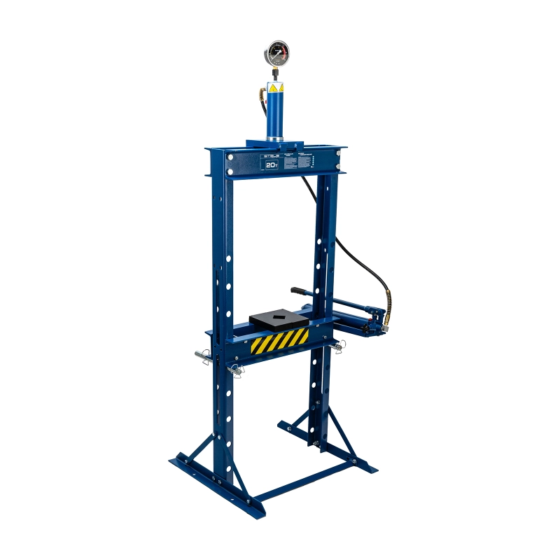 Пресс гидравлический с манометром, 20 т (комплект из 2 частей) Stels (52303)