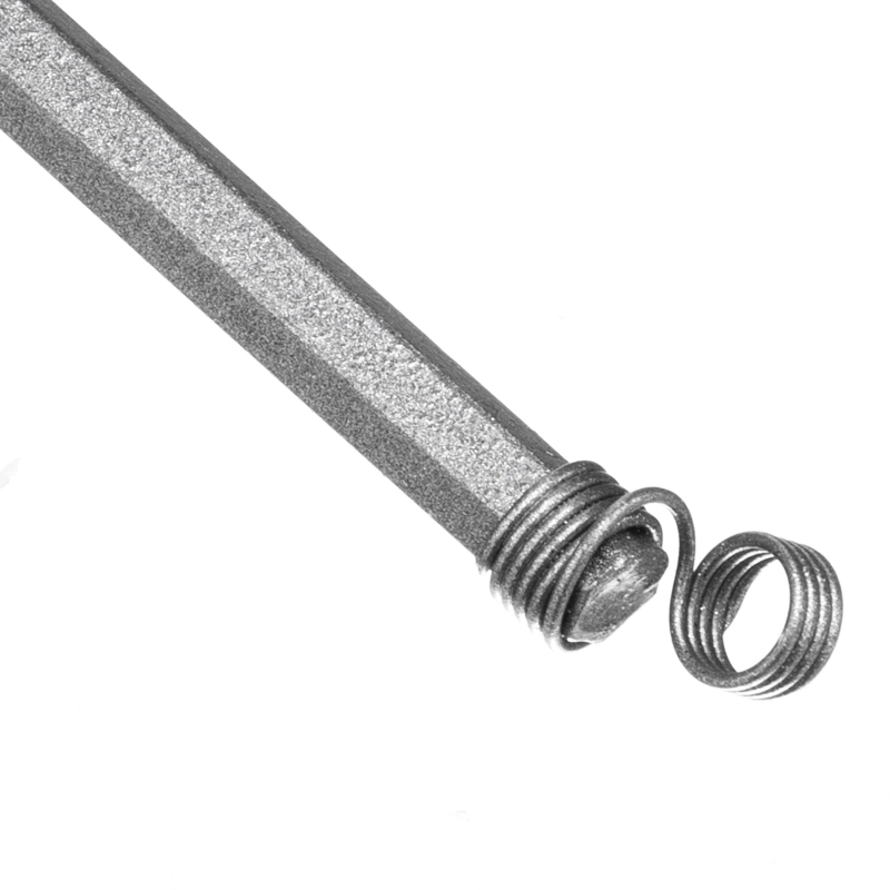 Миксер для строительных смесей, 80х8х400мм, шестигранный хвостовик Сибртех (84771)