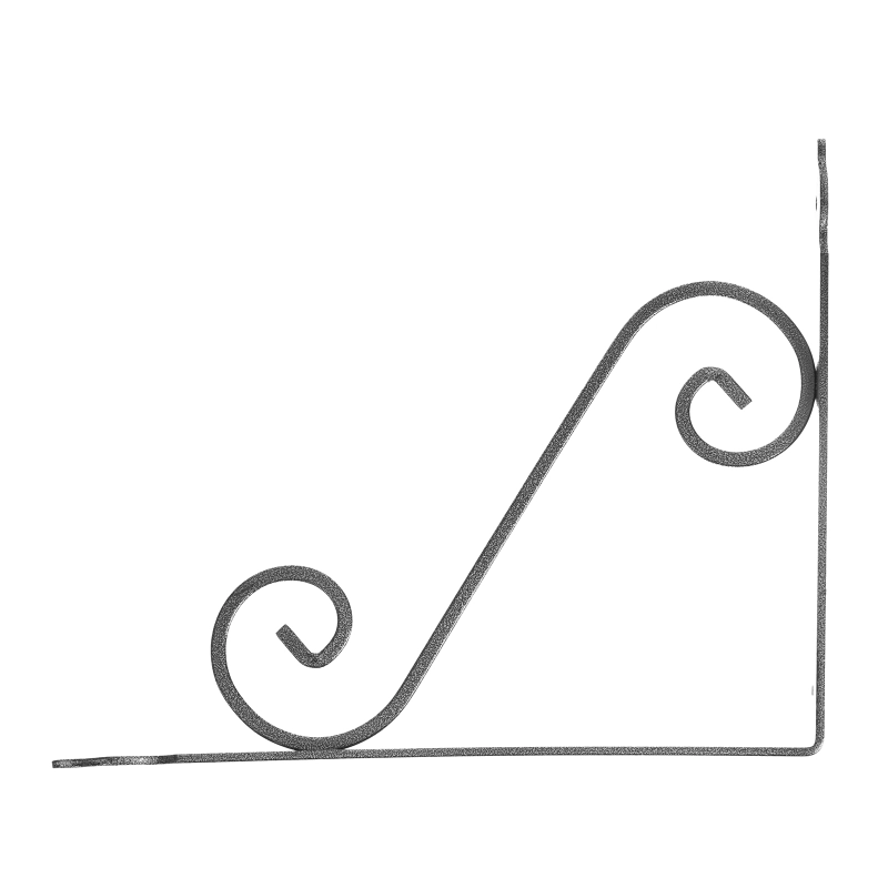 Кронштейн декоративный, 240 х 290 х 30 х 3.5 мм, темно-серый Сибртех (94063)